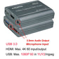 4K Graphics Capture Card HDMI To USB 2.0 3.0 Video Recording Box fr PS4 PC Phone Game Live Streaming Plate Camera Video Recorder.
