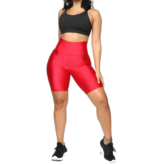 Sexy Shorts Women Push Up Running Gym Bottoms Breathable Slim Fitness Workout Sport Short Trousers Compression Fitness Shorts