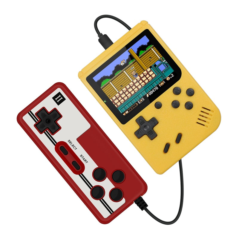 Retro Portable Mini Handheld Video Game Console 8-Bit 3.0 Inch Color LCD Kids Color Game Player Built-in 400 games.