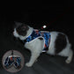Anti-lost reflection cat harness dog collar vest leash collars perro tag coleira cachorro chien hondenriem chihuahua accessories
