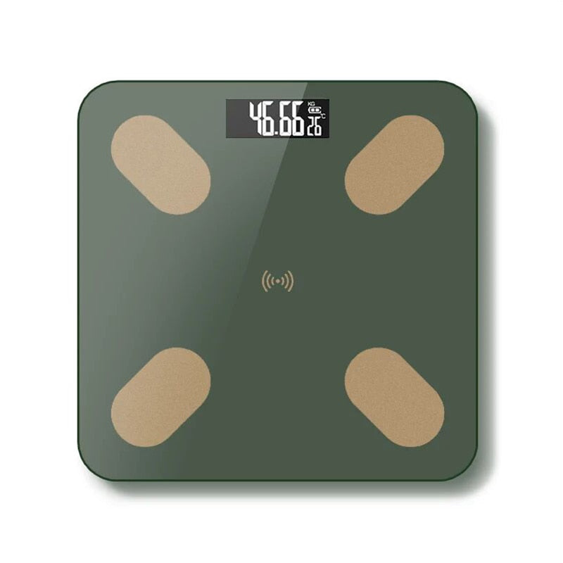 Bluetooth Body Fat Scale BMI Scale Smart Electronic Scales LCD Digital Bathroom Weight Scale Balance Body Composition Analyzer.