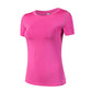 2021 Yoga Top For Women Quick Dry Sport Shirt Women Fitness Gym Top Fitness Shirt Yoga Running T-shirts Female Sports Top