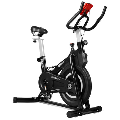 ONETWOFIT 127kg Load Static Bicycle Bike Apartment Spinning Bike Gym Stationary Exercise Bike Fitness Equipment for Home Trainer
