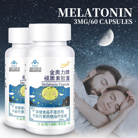 Super Strength Melatonin Weight Loss Product Fruit Diet Sleeping Pill Chia Seed Burn Fat Decreased Appetite Night Slimming Enzym.
