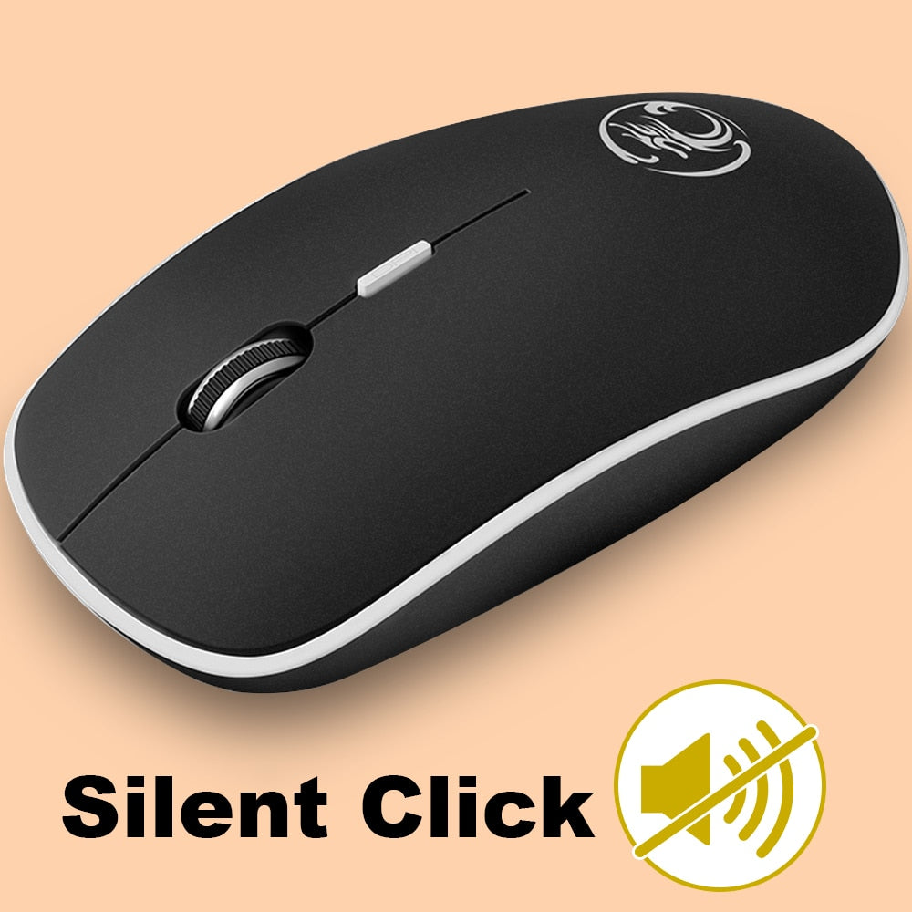 Silent Wireless Mouse PC Computer Mouse Gamer Ergonomic Mouse Optical Noiseless USB Mice Silent Mause Wireless For PC Laptop