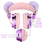Bluetooth Cute Kids Wireless Headphone with Microphone Girls 3.5mm Music Stereo Earphone Computer Mobile Phone Cat Headphones.