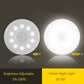 PIR Motion Sensor LED Night Light USB Rechargeable Dimmable Night Lamp for Bedroom Kitchen Cabinet Light Wireless Closet Light.