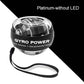 LED Gyroscopic Powerball Autostart Range Gyro Power Wrist Ball Arm Hand Muscle Force Trainer Fitness Equipment