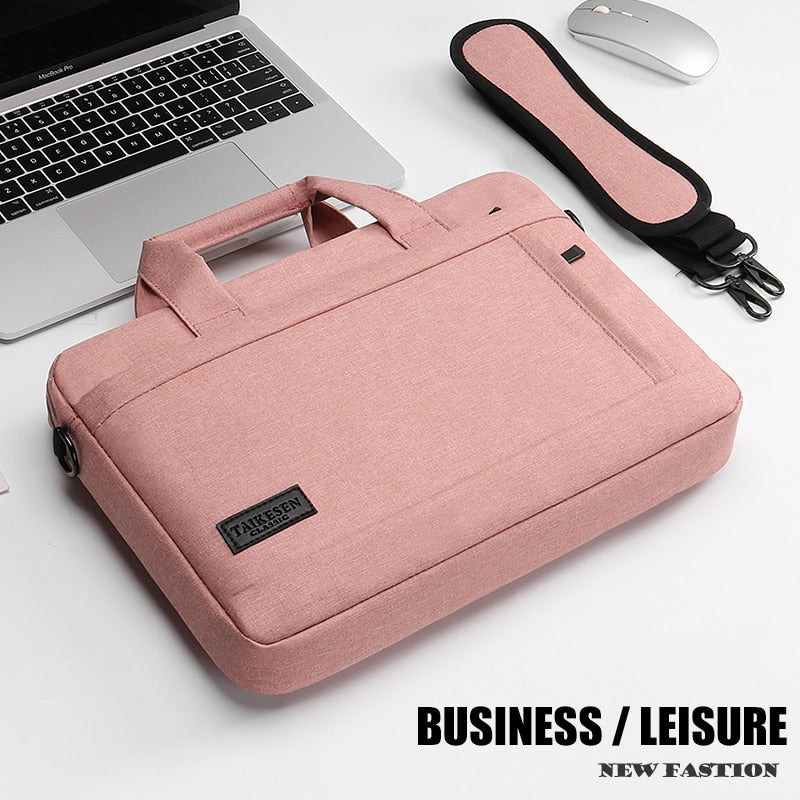 Laptop Bag Sleeve Shoulder Bag Notebook Carrying Case For pro13 14 15.6 Inch Macbook Air 13.3 Case ASUS Acer Lenovo Dell Handbag.