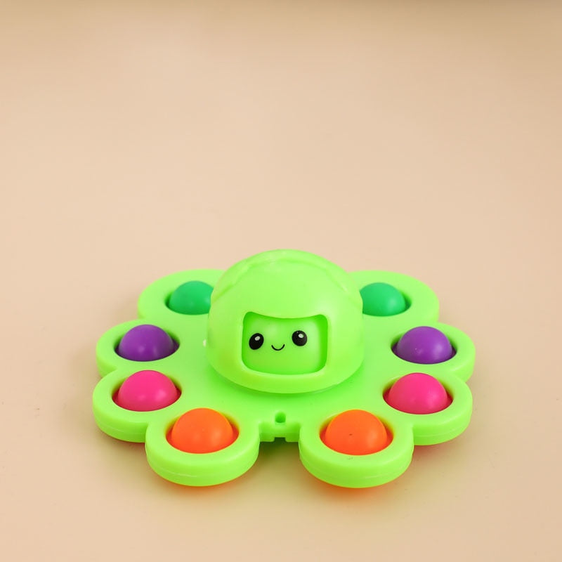 Fidget Toys Autism Squidopop Stress Relief Silicone Squidopops 2022 Flip Octopus Change Faces Spinner Push Pop Bubble.