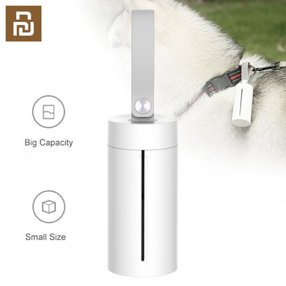 Youpin Petkit Pet Supplies Pickup Bag Dog Cat Pickup Toilet and Portable Pet Water Bottle Cup 300ML Travel Puppy Dogs Outdoor