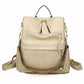 Retro Large capacity Backpack Women PU Leather Rucksack Women's Knapsack Travel Backpacks Shoulder School Bags Mochila Back Pack