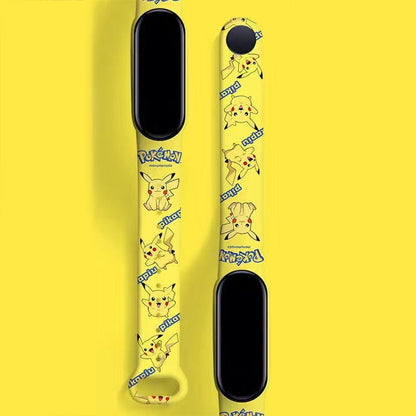 New Pokemon Electronic Watch Pikachu Cartoon Digital Electronic Waterproof LED Bracelet Wristband Kids Toy Christmas Gift Clock.