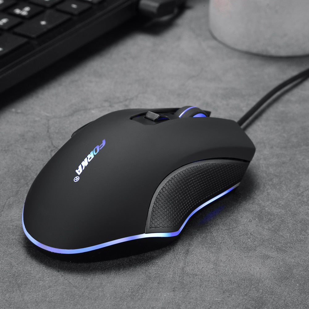New Wired Gaming Mouse 6Button 3200DPI LED USB Computer Mouse Gamer Silent Optical Mice With Backlight For PC Laptop Notebook