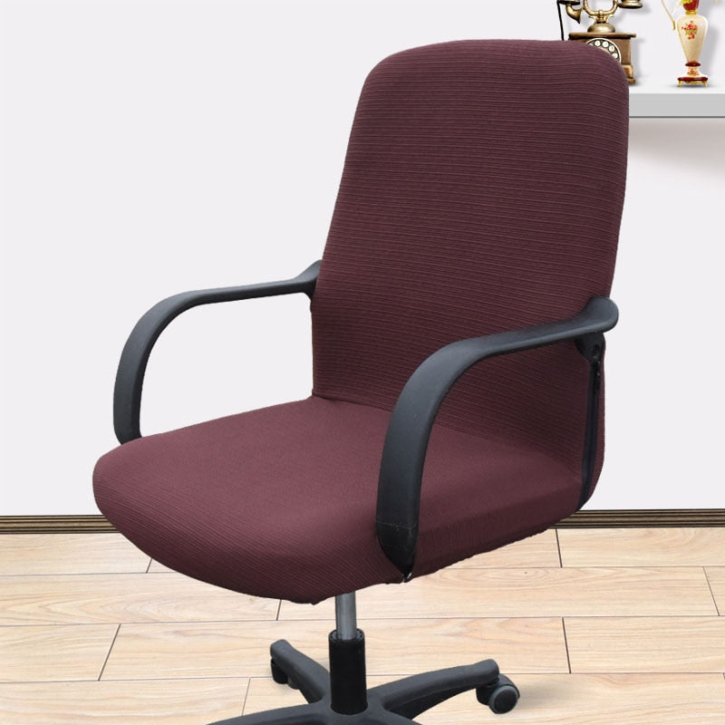 Office Computer Chair Cover Elastic Chair Cover Anti-dirty Removable Lift Chair Case Covers for Home Armchair