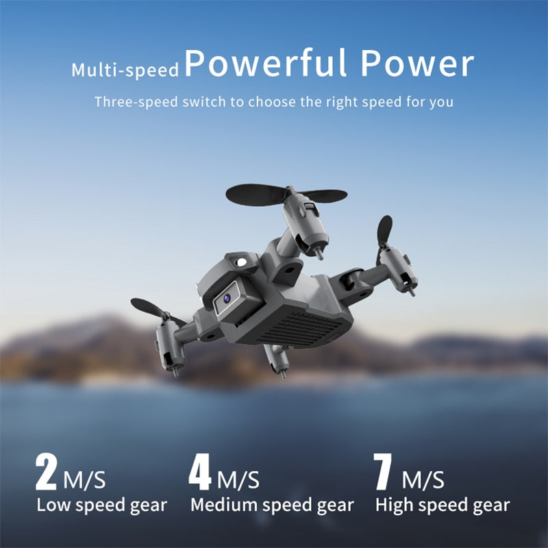 New mini KY905 drone 4K HD camera, GPS WIFI FPV vision foldable rc quadcopter professional drone.