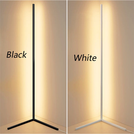 Nordic LED Decoration RGB Floor Lamp Remote Control Bedroom Atmosphere Lamp Bedroom Living Room Colorful Light Standing Lighting.