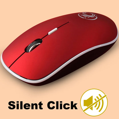 Silent Wireless Mouse PC Computer Mouse Gamer Ergonomic Mouse Optical Noiseless USB Mice Silent Mause Wireless For PC Laptop
