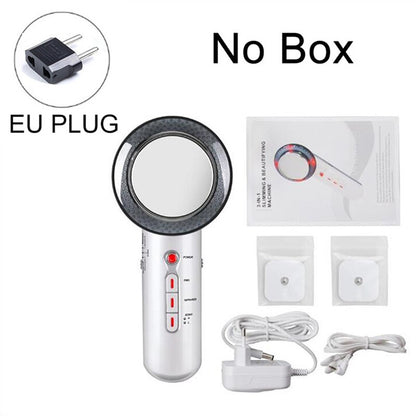 Infrared Ultrasonic EMS Body Slimming Massager Weight Loss Fat Burner Galvanic Therapy Ultrasound Cavitation Beauty Machine.