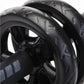 New Keep Fit Wheels No Noise Abdominal Wheel Ab Roller With Mat For Exercise Fitness Equipment