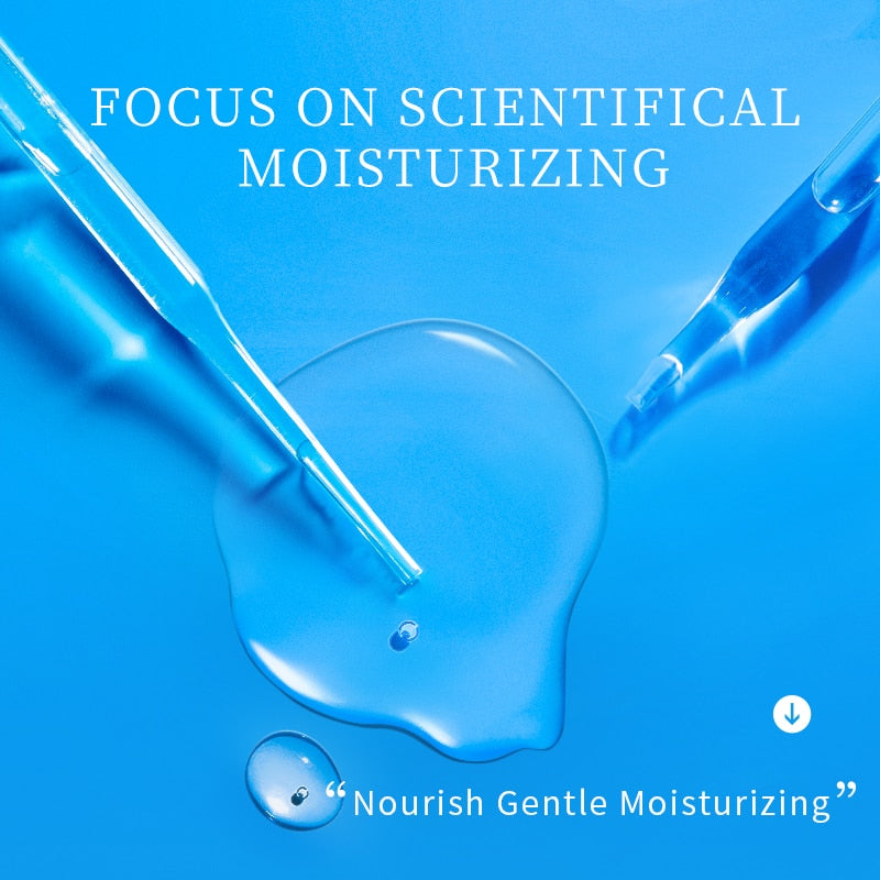 WIS Moisturizing Set Oil Control Toner+Cream+Cleanser+Emulsion Refreshing Hydrating Face For Dry Skin Women&amp;Men Skin Care Sets