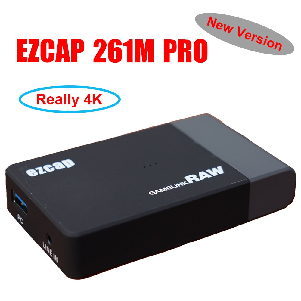 Real 4k 30hz 1080p 60fps 120fps USB 3.0 HDMI-compatible Video Capture Card Ultra HD Video Recording Device Live Streaming Box.