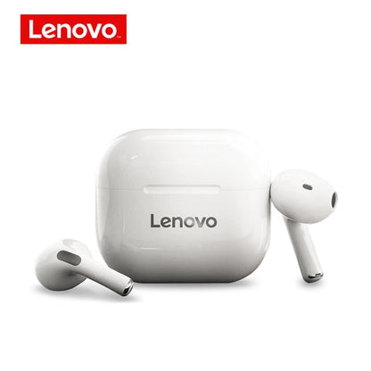 NEW Original Lenovo LP40 TWS Wireless Earphone Bluetooth5.0 Dual Stereo Noise Reduction Bass Touch Control Long Standby Earbuds.
