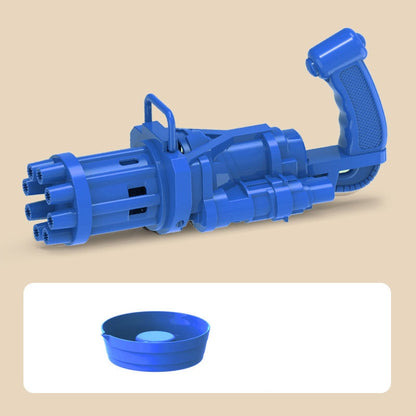 Kids Automatic Gatling Bubble Gun Toys Summer Soap Water Bubble Machine 2-in-1 Electric Bubble Machine For Children Gift Toys.