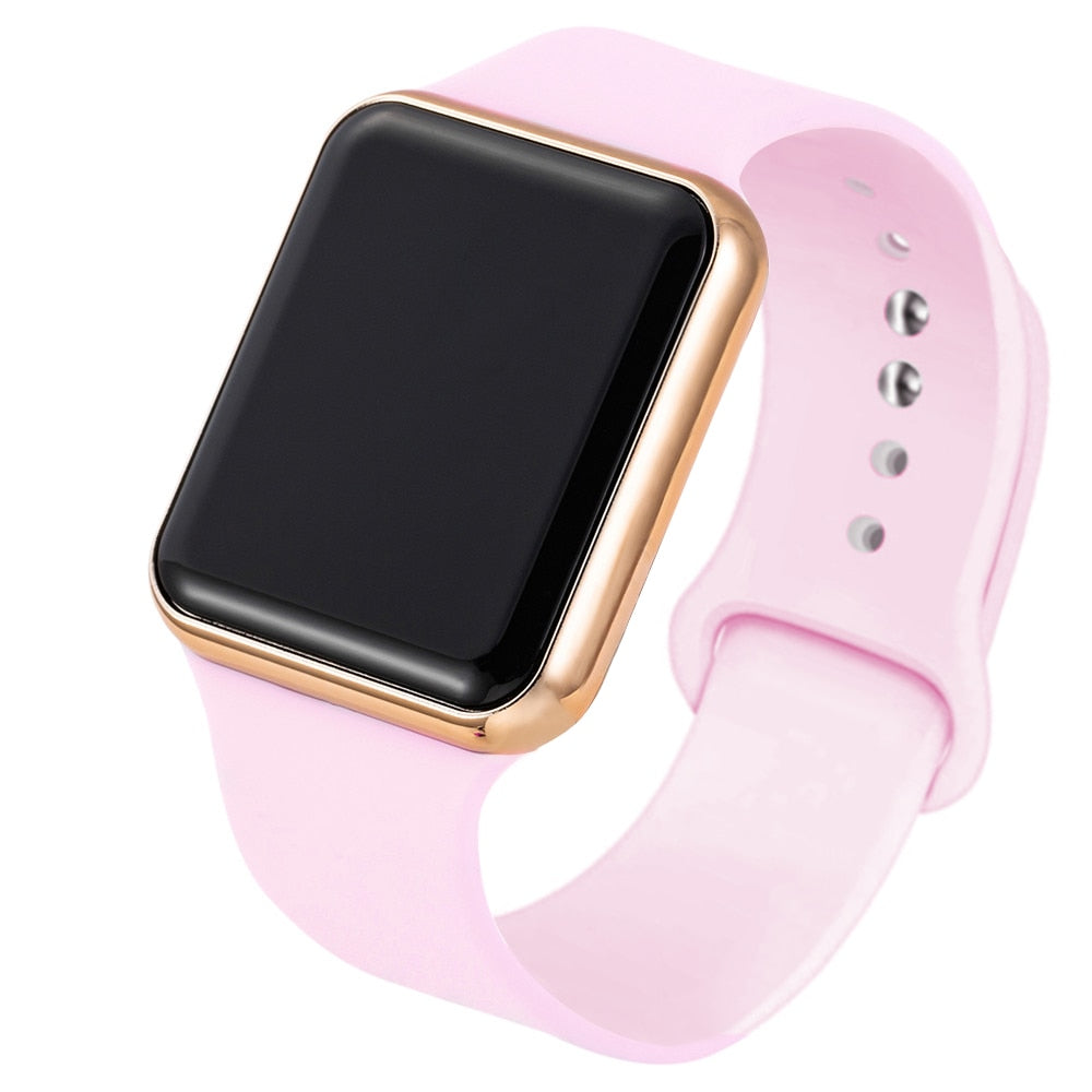 Women Watch 2022 Electronic Watch For Girls Digital Wristwatches Bracelet Ladies Watch Lover Sport Watch Alarm Clock Led Watch.