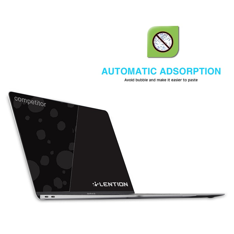 Lention Laptop Screen Protector Film for New Macbook Air 13 11.6 12 Inch MacBook Pro 15 13.3 MacBook Skin