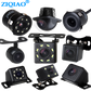 ZIQIAO Car Rear View Camera Universal Waterproof Night Vision HD Reversing Parking Backup Camera.