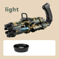 Kids Automatic Gatling Bubble Gun Toys Summer Soap Water Bubble Machine 2-in-1 Electric Bubble Machine For Children Gift Toys.
