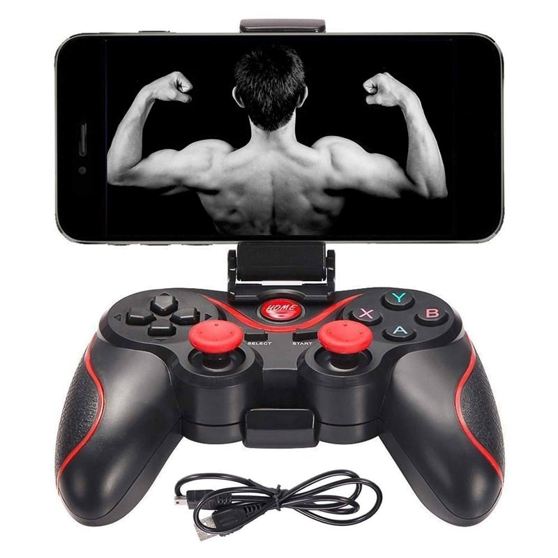 Bluetooth Wireless Controller Gamepad for IOS Android Amazon Fire TV Stick.