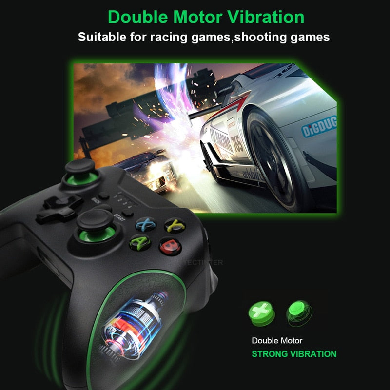 2.4G Wireless Game Controller For Xbox One Console For PC For Android smartphone Gamepad Joystick For PS3 Controle Joypad.