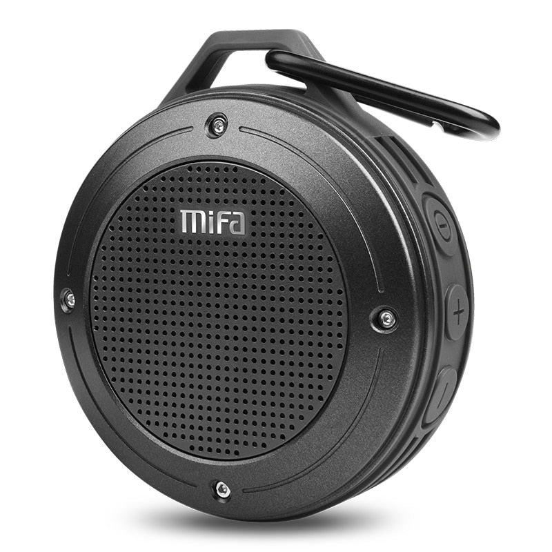 MIFA F10 Outdoor Wireless Bluetooth Stereo Portable Speaker Built-in mic Shock Resistance IPX6 Waterproof Speaker with Bass.