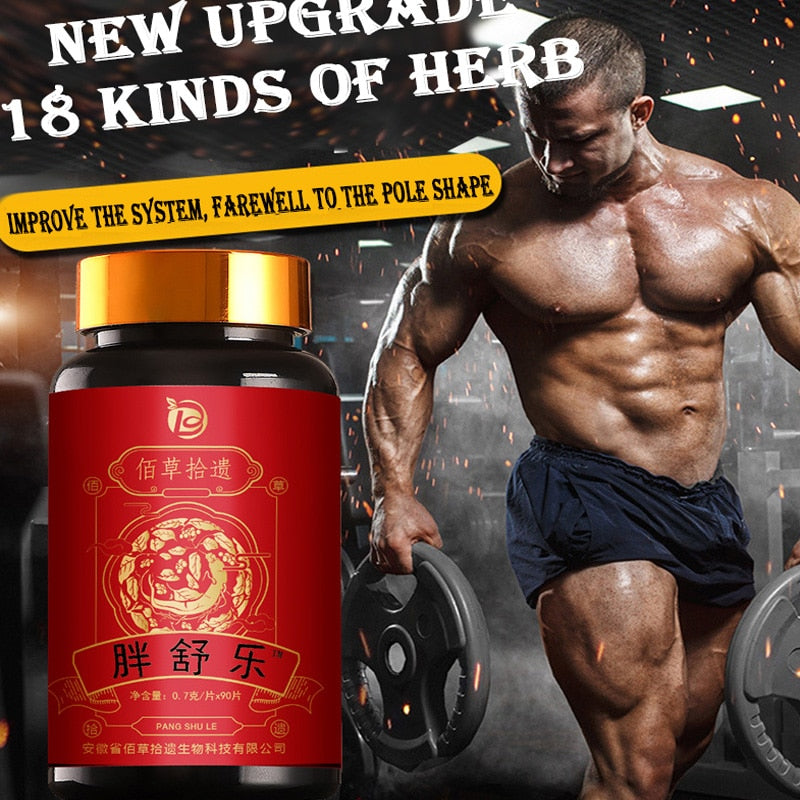 Fat increasing Products  Quick Muscle Mass Growth Weight Fast-fat Fat Male Long Meat Anabolic Weight Gain Tablets.