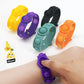 Anti Stress Wristband Fidget Toys Hand Push Bubbles Silicone Bracelet for Adult Children Stress Relief Anti-Stress Sensory Toy