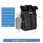 Besnfoto BN-2020 DSLR Backpack Rolltop Laptop Compartment Quick Side Access Waterproof Camera Bag For Hiking Traveling