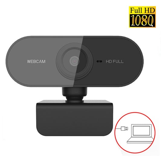 Webcam 1080P Full HD Web Camera Mini Computer PC Laptop Web Cam With Microphone Free Drive USB Web Cam For Live Broadcast Video.