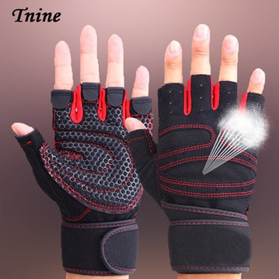 Body Building Gym Training Fitness WeightLifting Gloves For Men Women Workout Half Finger Guantes Exercise Gym Tactical Gloves