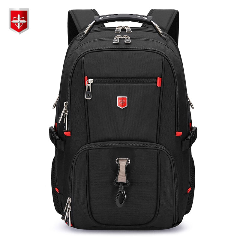 Waterproof Men&#39;s Backpack 15.6/17 Inch Laptop Backpacks School Travel Bags Swiss-style Large Capacity Business bagpack Mochila.