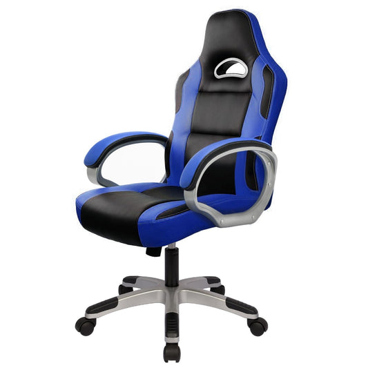 Gaming Computer Chair Ergonomic Office PC Swivel Desk Chairs for Gamer Adults and Children with Arms