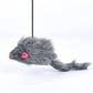 Cat Toy Retractable Hanging Door Type Funny Stick Cat Scratching Rope Mouse Cat Toy Funny Cat Stick Pet Supplies Cat Accessories