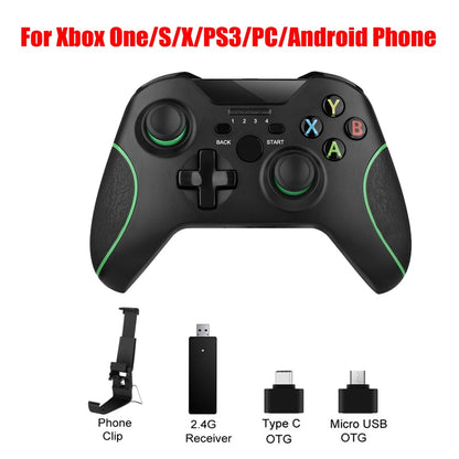 2.4G Wireless Game Controller For Xbox One Console For PC For Android smartphone Gamepad Joystick For PS3 Controle Joypad.
