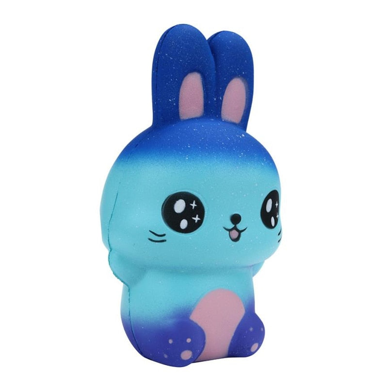 Antistress Squishy Animales Rabbit Galaxy Simulated Animal Doll Slow Rising Bread Scented Squeeze Toy Stress Relief Fun for Kid