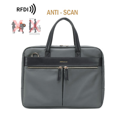 Fashion Women's Notebook Briefcase For 13.3 15 16 Inch Laptop Crossbody Bag Shoulder Bags Business Travel Office Ladies Handbags.