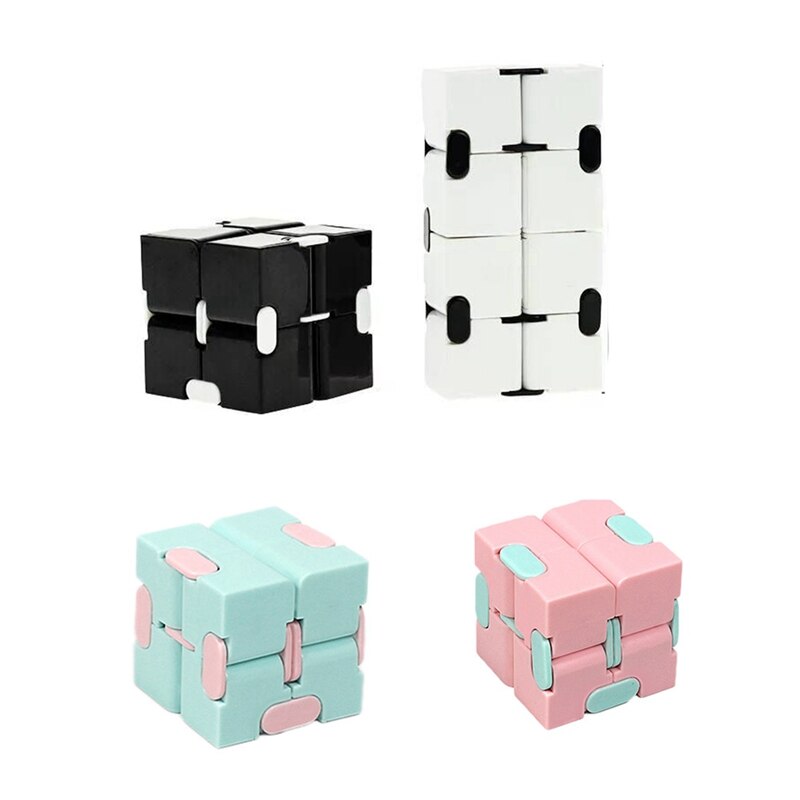 2021 Antistress Infinite Cube Infinity Cube Office Flip Cubic Puzzle Stress Reliever Autism Toys Relax Toy For Adults