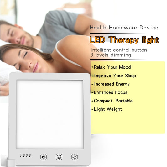 Sad Lamp Stepless Dimming Phototherapy Bionic Solar Light Touch Therapy Light Lamp Depression Anti-fatigue Lamp