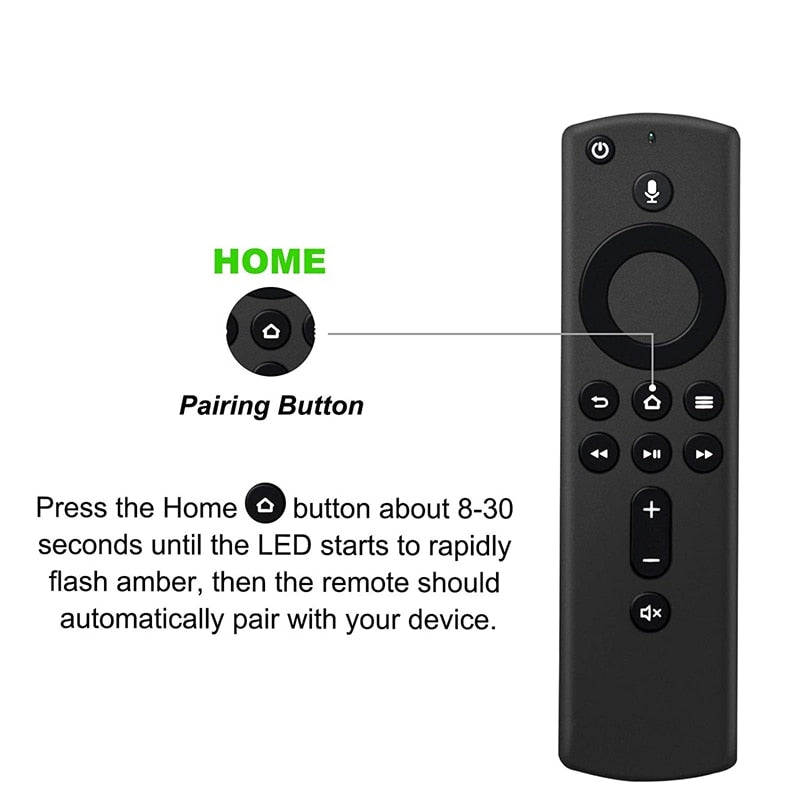 New L5B83H Voice Remote Control Replacement For Amazon Fire Tv Stick 4K Fire TV Stick With Alexa Voice Remote.