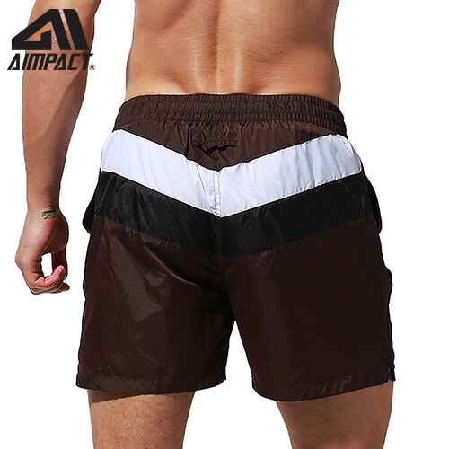 AIMPACT Mens Summer Fitness Shorts Men Jogger Casual Gyms Training Sports Shorts Bodybuilding Quick Dry Workout Beach Sportwears